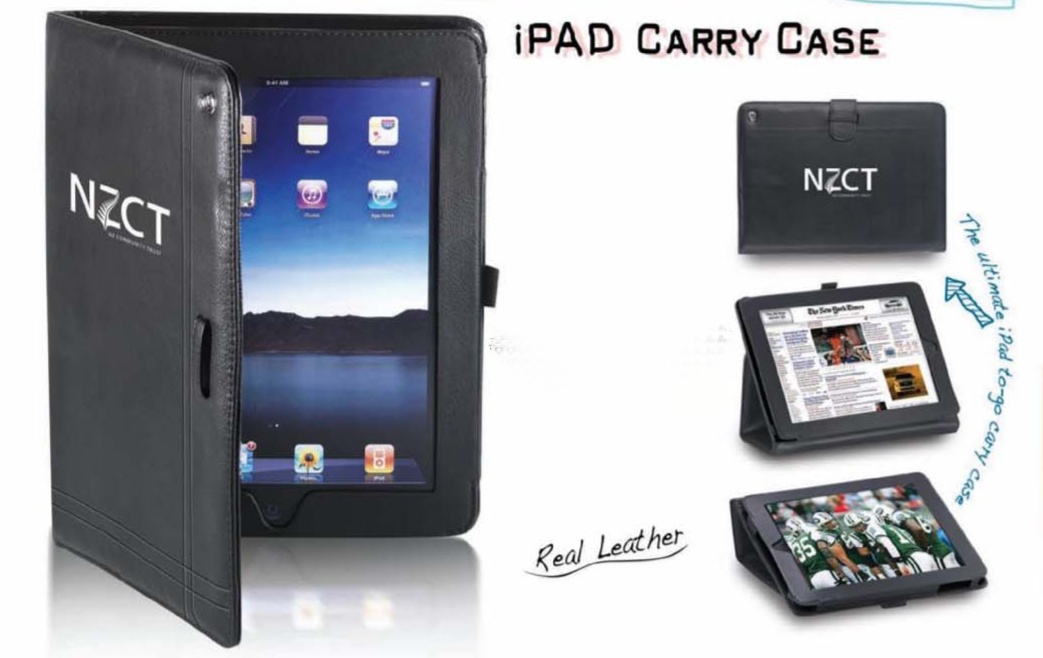 ipad Carry Case Leather